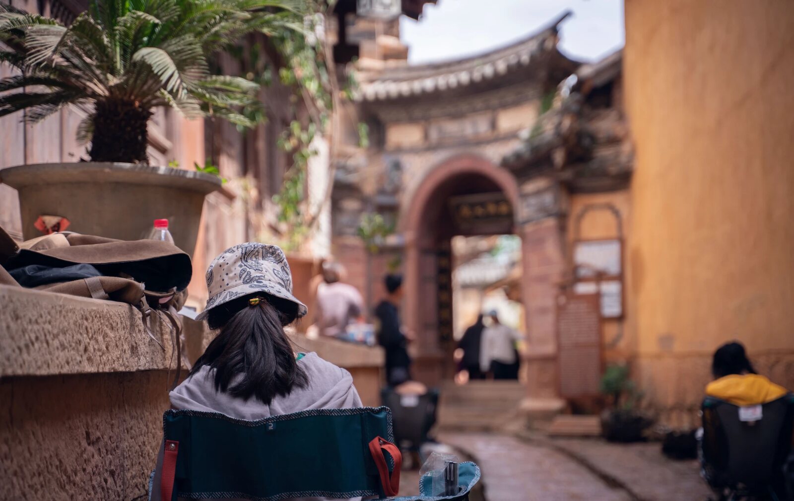 Sketching in Shaxi Ancient Town, August 2022.