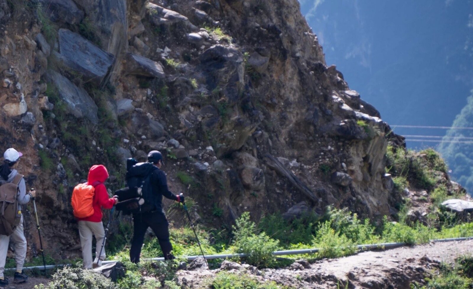 Hiking in Shangri-La.